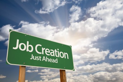 job creation just ahead